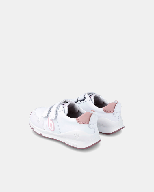 Adidași Copii Biomecanics BioEvolution – Alb / Accente Roz Pudrat – 231005-B113