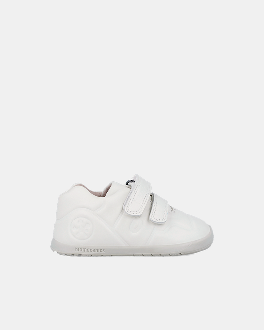 Pantofi Sport Primii Pași Biomecanics Wider – Alb Unicolor– 241160-D695