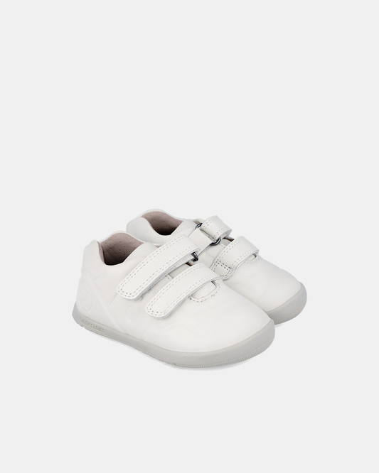 Pantofi Sport Primii Pași Biomecanics Wider – Alb Unicolor– 241160-D695