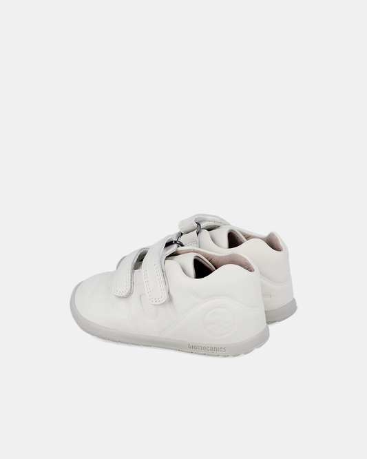Pantofi Sport Primii Pași Biomecanics Wider – Alb Unicolor– 241160-D695