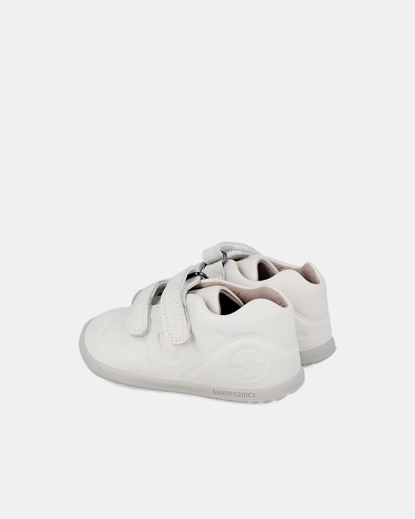 Pantofi Sport Primii Pași Biomecanics Wider – Alb Unicolor– 241160-D695