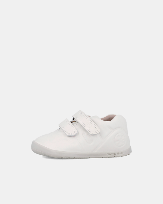 Pantofi Sport Primii Pași Biomecanics Wider – Alb Unicolor– 241160-D695