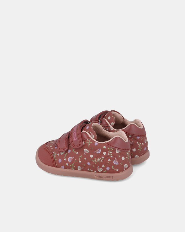 Pantofi Piele Naturală Sport Fete Biomecanics Bordo Wider - 251150-C859