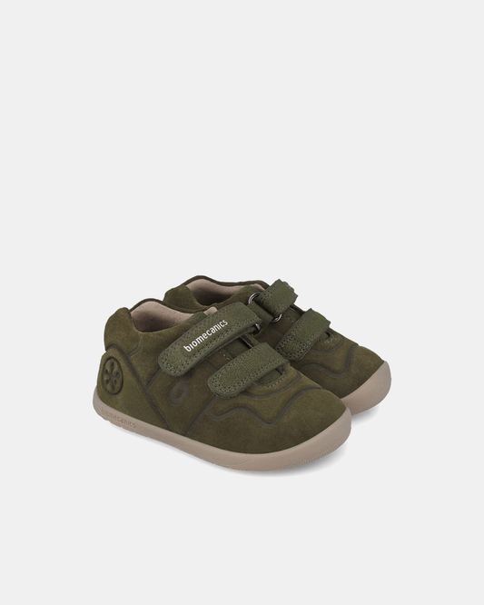 Pantofi Piele Intoarsă Sport Biomecanics Kaki din Piele Întoarsă Wider - 251160-A856
