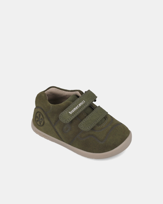 Pantofi Piele Intoarsă Sport Biomecanics Kaki din Piele Întoarsă Wider - 251160-A856