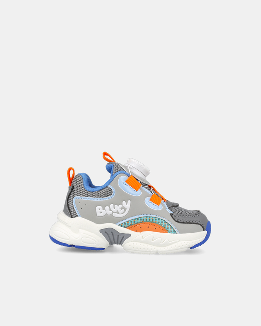 Pantofi Sport Bluey cu Sistem de Închidere Rapidă Boa Gri - 251855-A857