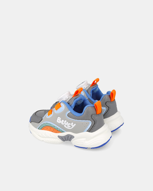 Pantofi Sport Bluey cu Sistem de Închidere Rapidă Boa Gri - 251855-A857