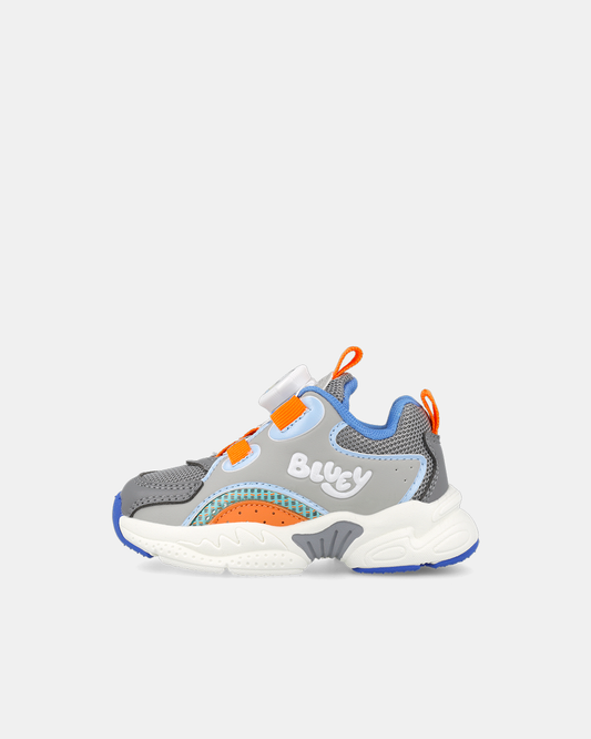 Pantofi Sport Bluey cu Sistem de Închidere Rapidă Boa Gri - 251855-A857