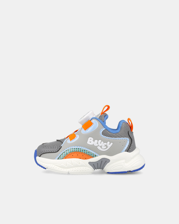 Pantofi Sport Bluey cu Sistem de Închidere Rapidă Boa Gri - 251855-A857