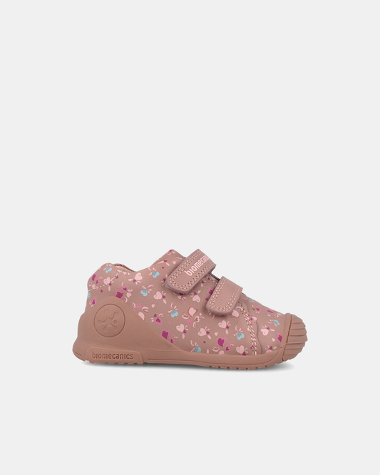 Pantofi Sport Primii Pași Biomecanics – Roz Inimioare – 261102-B159