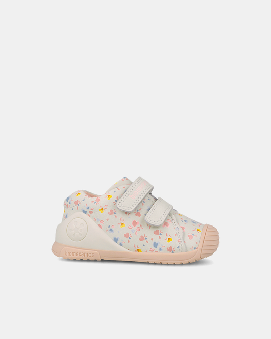 Pantofi Sport Primii Pași Biomecanics – Alb / Multicolor – 261102-C695