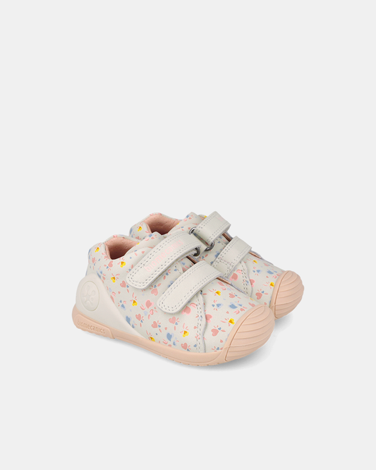 Pantofi Sport Primii Pași Biomecanics – Alb / Multicolor – 261102-C695
