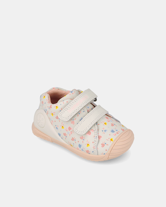 Pantofi Sport Primii Pași Biomecanics – Alb / Multicolor – 261102-C695