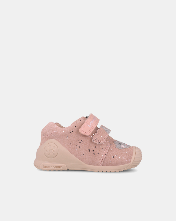 Pantofi Sport Primii Pași Biomecanics – Roz Pudrat / Pisicuță – 261103-B193