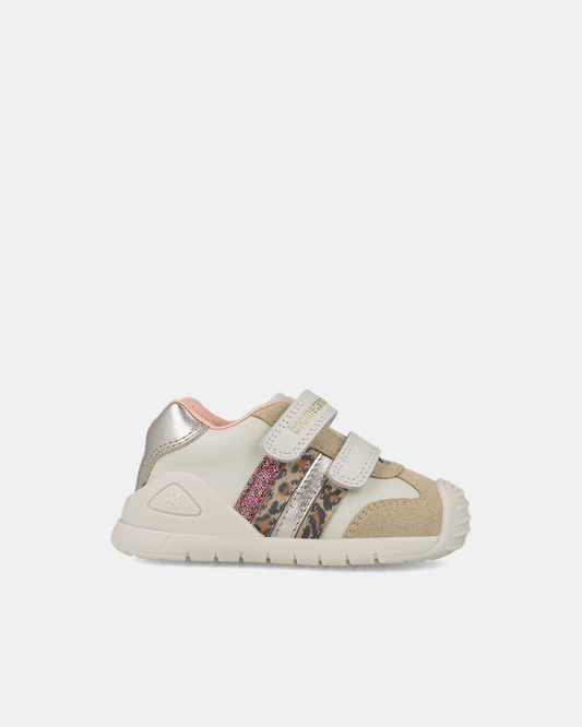 Pantofi Sport Primii Pași Biomecanics – Alb-Crem – 261109-A695