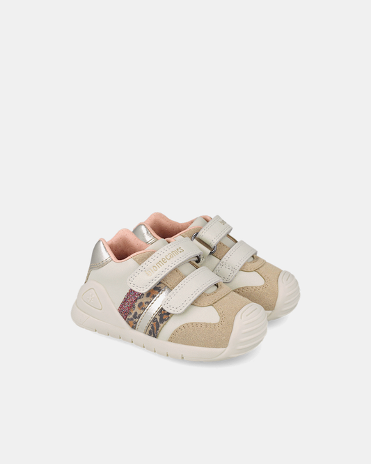 Pantofi Sport Primii Pași Biomecanics – Alb-Crem – 261109-A695