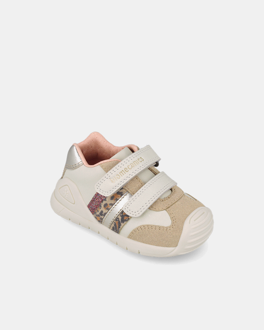 Pantofi Sport Primii Pași Biomecanics – Alb-Crem – 261109-A695