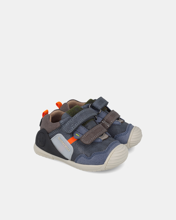 Pantofi Sport Primii Pași Biomecanics – Albastru-Denim – 261123-A556