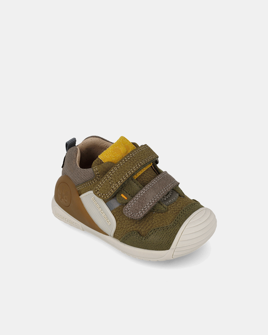 Pantofi Sport Primii Pași Biomecanics – Verde Kaki – 261123-B788