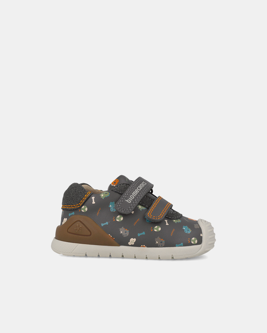 Pantofi Sport Primii Pași Biomecanics – Gri / Dino – 261129-B213