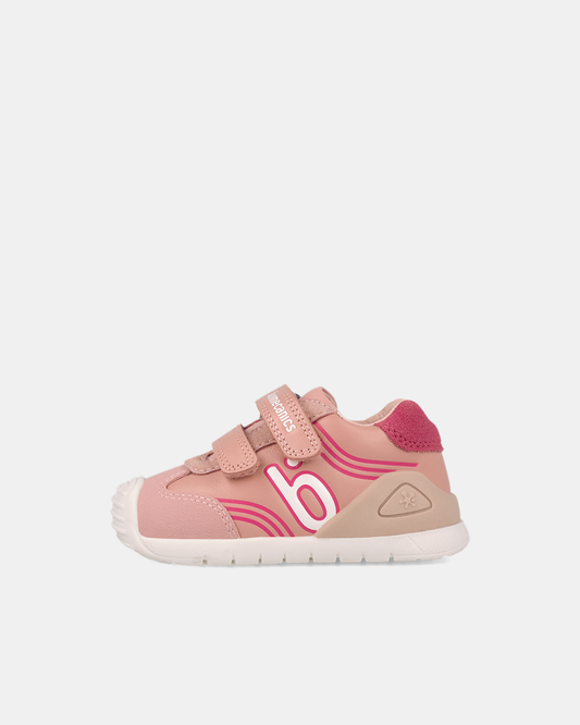 Pantofi Sport Primii Pași Biomecanics – Roz Somon – 261130-D193