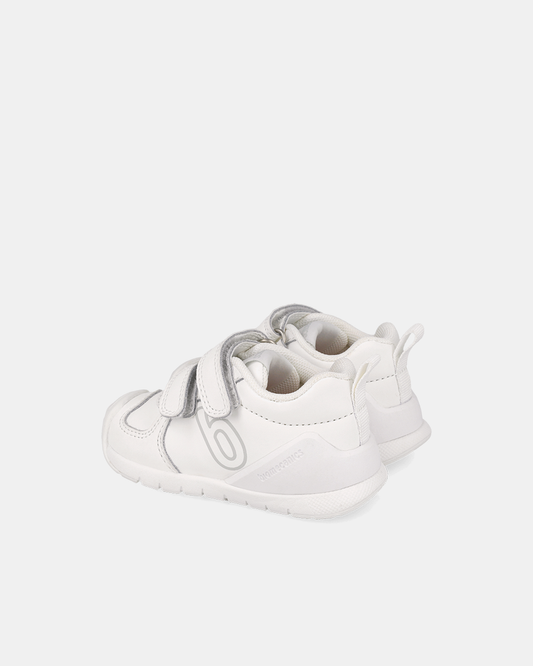 Pantofi Sport Piele Naturală Biomecanics  – Alb – 261136-C050