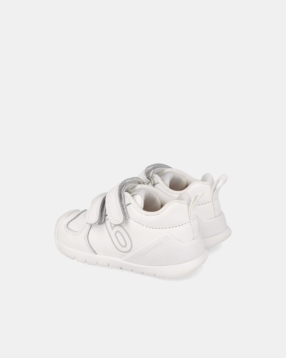 Pantofi Sport Piele Naturală Biomecanics  – Alb – 261136-C050