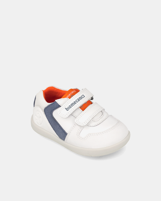Pantofi Sport Primii Pași Biomecanics Wider – Alb – 261150-B050
