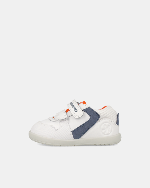 Pantofi Sport Primii Pași Biomecanics Wider – Alb – 261150-B050