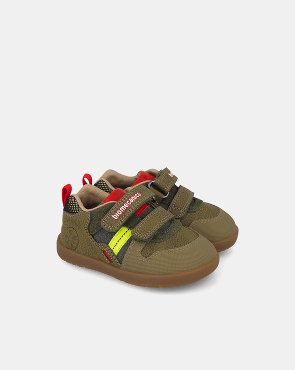 Pantofi Sport Primii Pași Biomecanics Wider – Verde Masliniu – 261156-B801