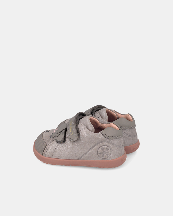 Pantofi Sport Primii Pași Biomecanics  Wider – Gri/ Pisicuță – 261160-A154