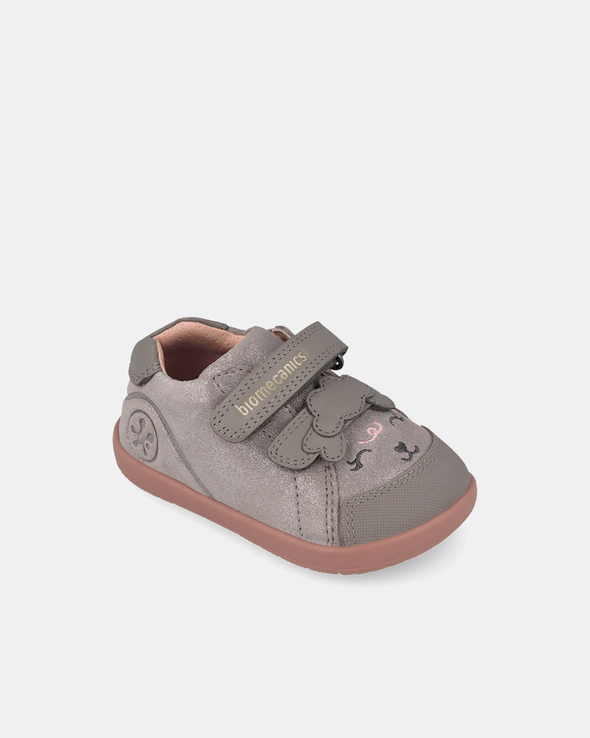Pantofi Sport Primii Pași Biomecanics  Wider – Gri/ Pisicuță – 261160-A154
