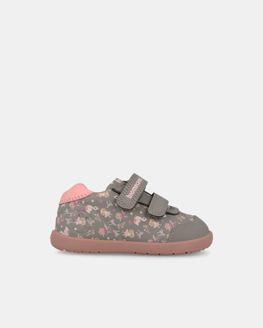 Pantofi Sport Primii Pași Biomecanics Wider – Gri / Roz – 261162-B154