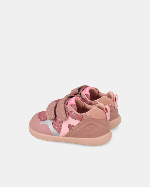 Pantofi Sport Primii Pași Biomecanics Wider – Roz / Argintiu – 261168-C159
