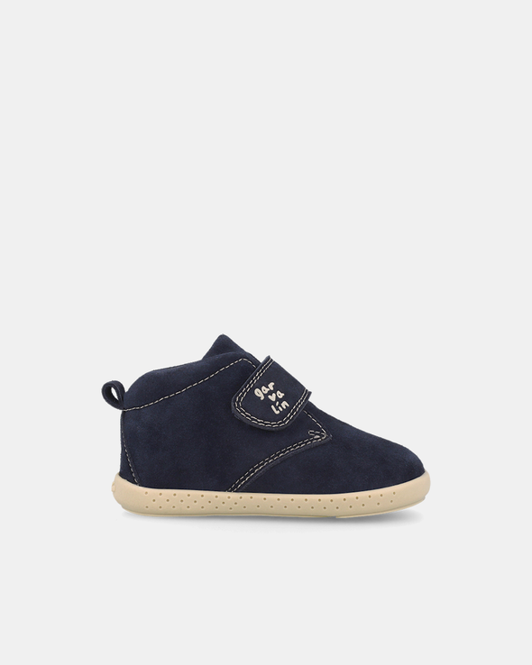 Ghete Primii Pași Garvalín Barefoot – Albastru Marin – 261306-A089