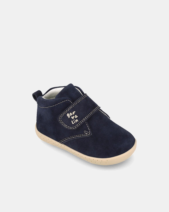Ghete Primii Pași Garvalín Barefoot – Albastru Marin – 261306-A089