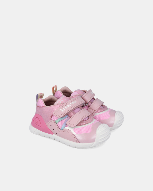 Pantofi Piele Naturală Primii Pași Biomecanics – Roz - 262103-A032