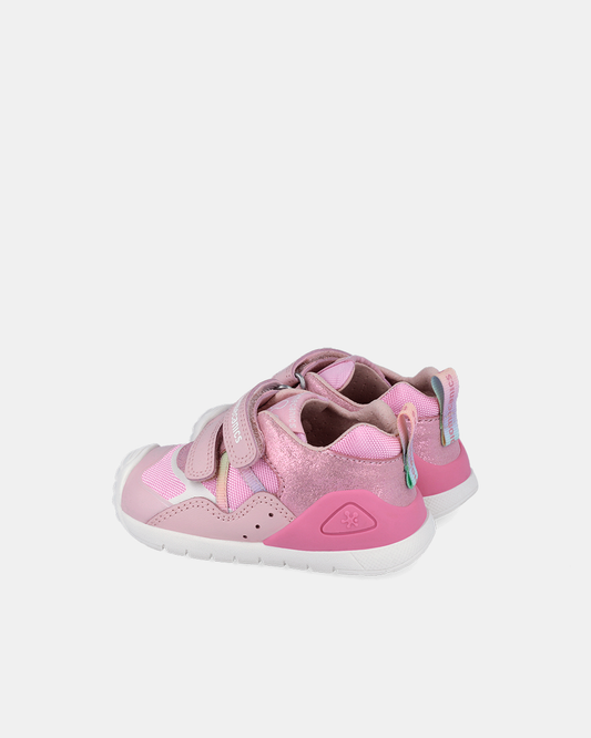 Pantofi Piele Naturală Primii Pași Biomecanics – Roz - 262103-A032