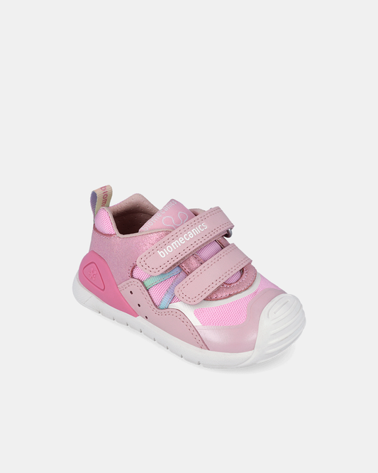 Pantofi Piele Naturală Primii Pași Biomecanics – Roz - 262103-A032