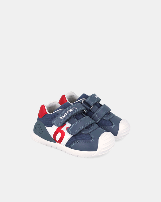 Pantofi Primii Pași Biomecanics – Albastru - 262121-A556