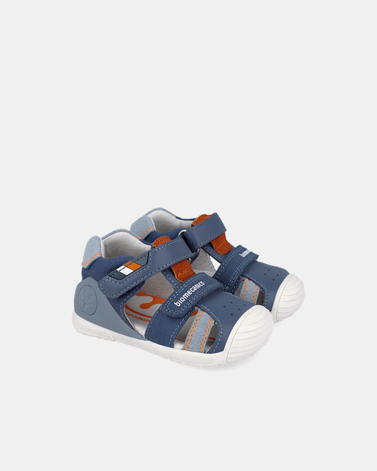 Sandale Piele Naturală Primii Pași Biomecanics – Bleumarin - 262123-A556