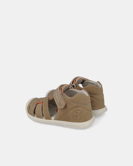 Sandale Piele Naturală Primii Pași Biomecanics – Maro - 262131-B838