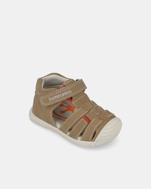 Sandale Piele Naturală Primii Pași Biomecanics – Maro - 262131-B838