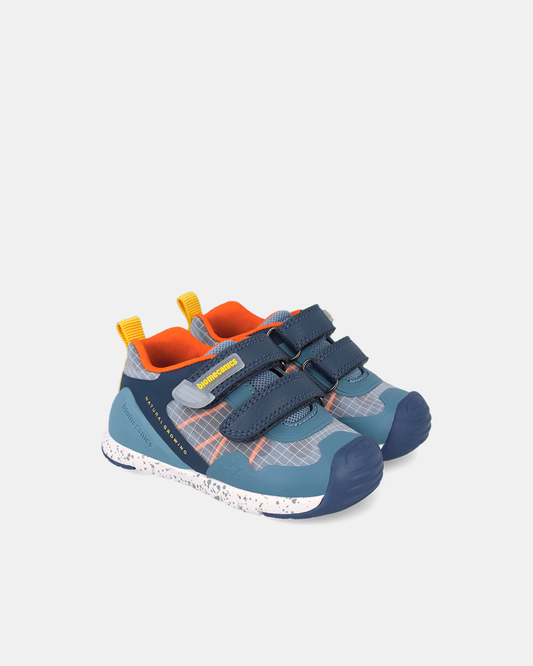 Pantofi Sport Primii Pași Biomecanics – Albastru Tech - 262132-A008
