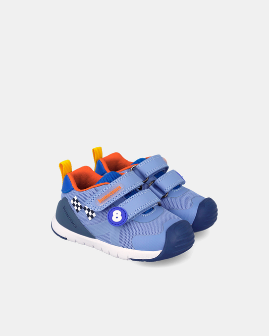 Pantofi Primii Pași Biomecanics – Albastru Bleu - 262134-A371