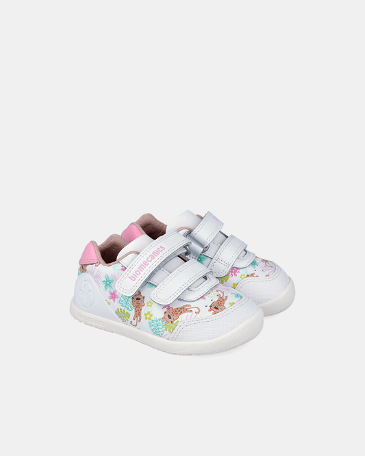 Pantofi Sport Primii Pași Biomecanics Wider – Albi - 262156-A050