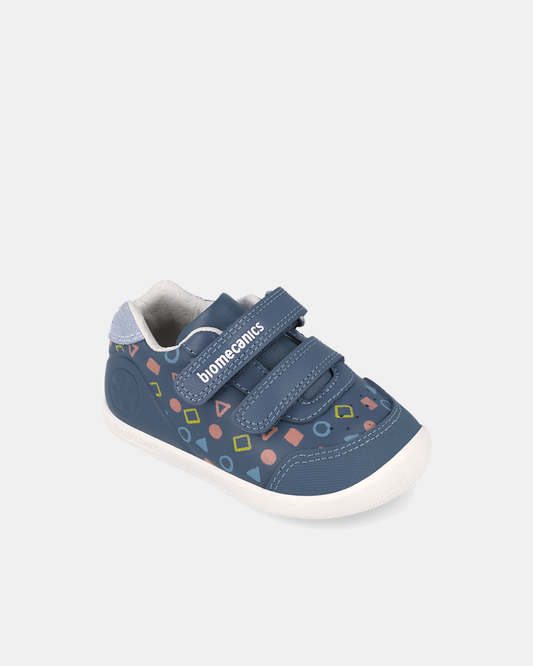 Pantofi Primii Pași Biomecanics Wider – Albastru - 262166-A556