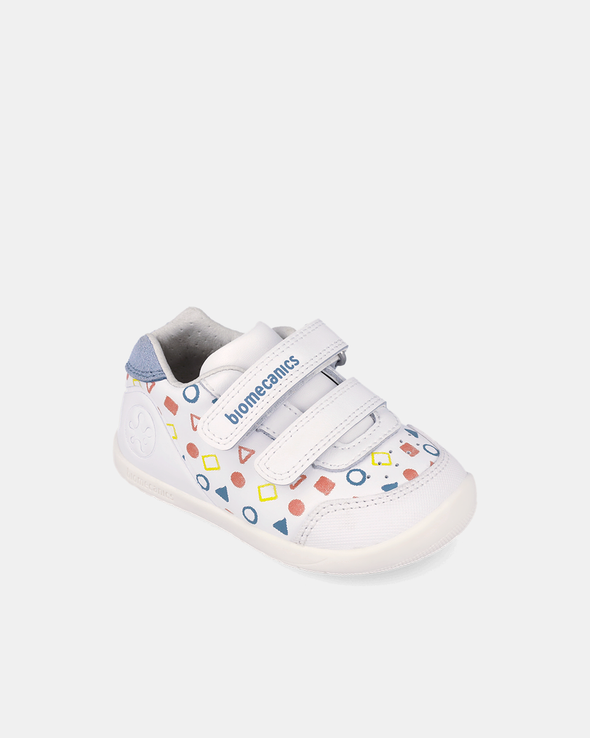 Pantofi Primii Pași Biomecanics Wider – Alb - 262166-B050
