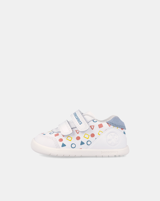 Pantofi Primii Pași Biomecanics Wider – Alb - 262166-B050