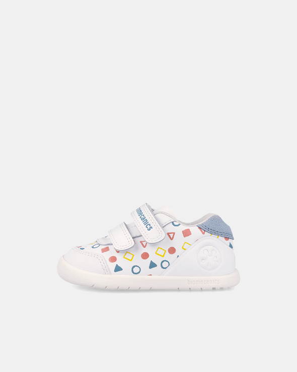 Pantofi Primii Pași Biomecanics Wider – Alb - 262166-B050